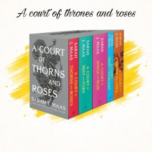 A Court of Thorns and Roses Series by Sarah J. Maas - Fantasy Romance Set