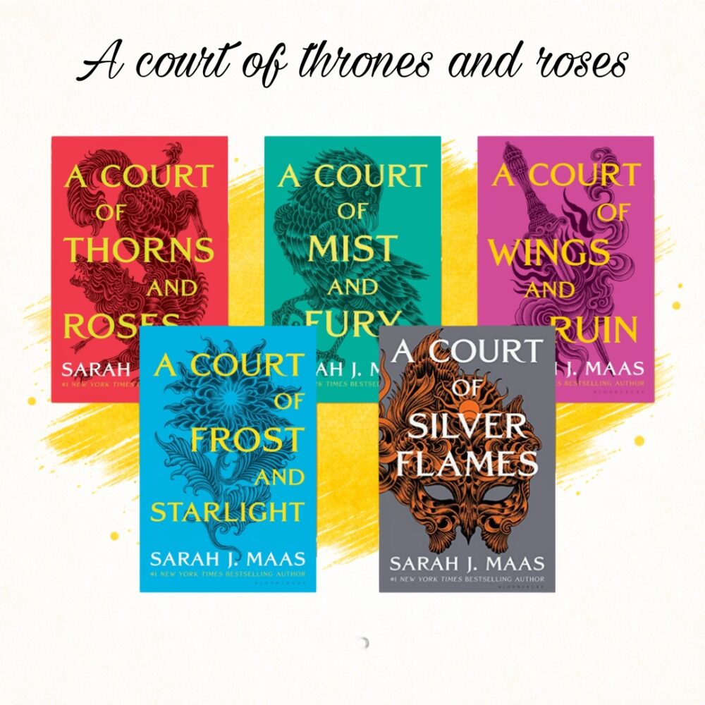 A Court of Thorns and Roses Series by Sarah J. Maas - Fantasy Romance Set