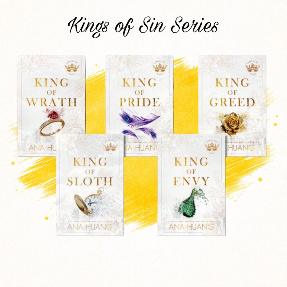 King of Sins Series by Ana Huang - 5 Book Paperback Set