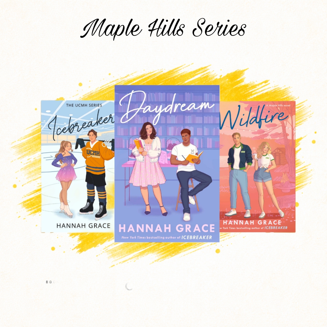 Maple Hills Series Maple Hills Series by Hannah Grace - 3 Book Paperback Set