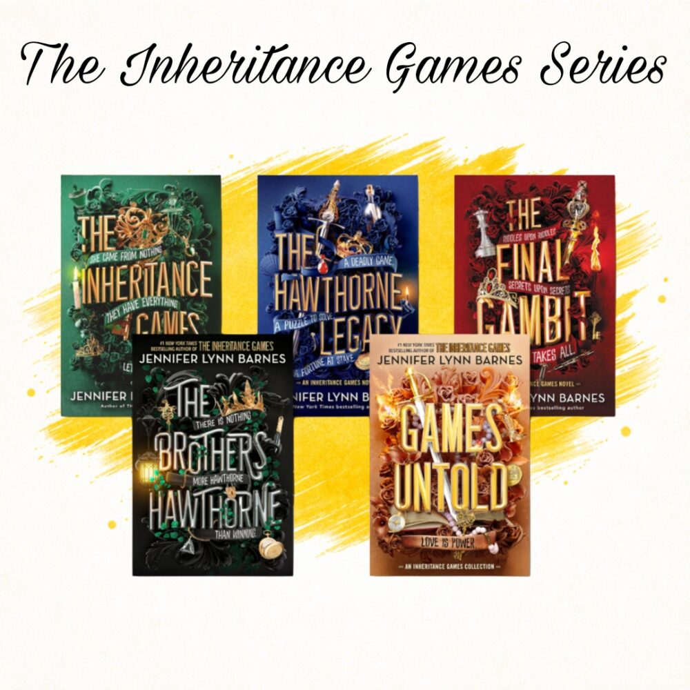 The Inheritance Games Series 5 Books by Jennifer Lynn Barnes