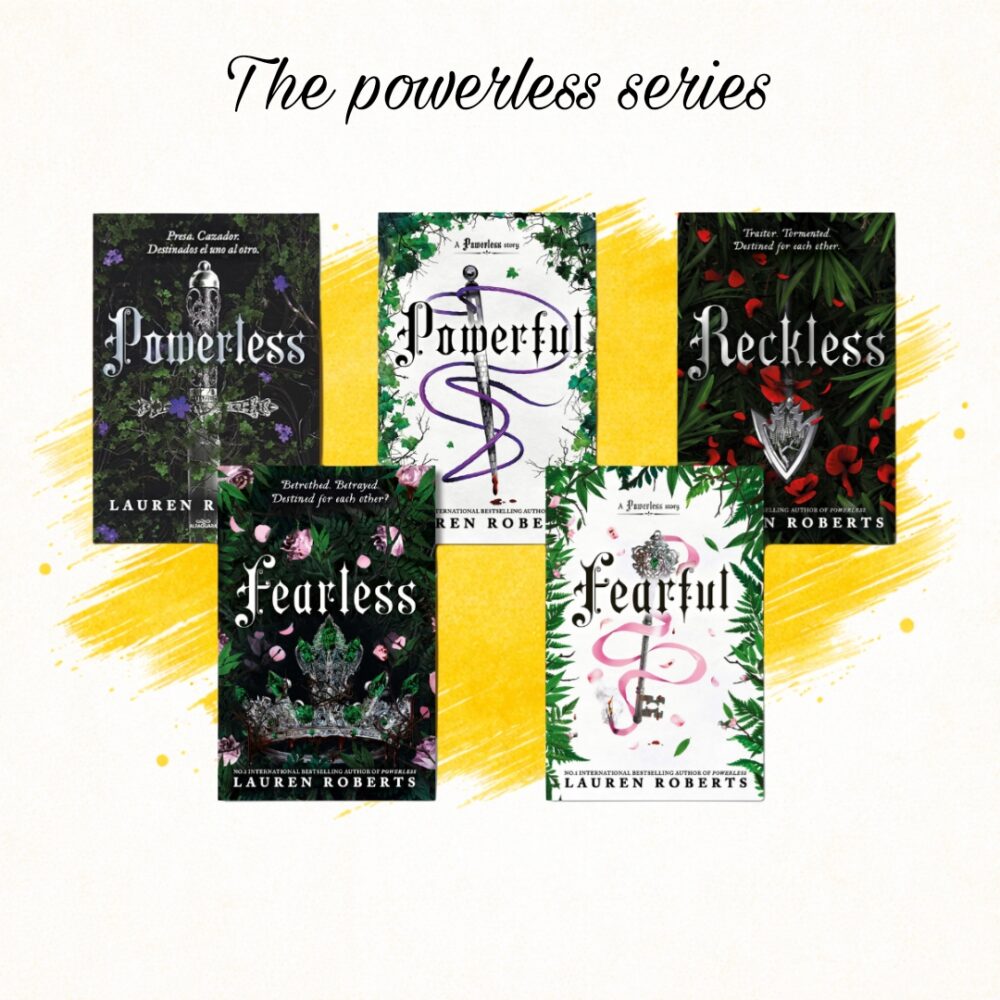 The Powerless series by Lauren Roberts