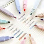 Pastel Dual Tip Highlighter Set – Soft Color Marker Pens (Pack of 12)