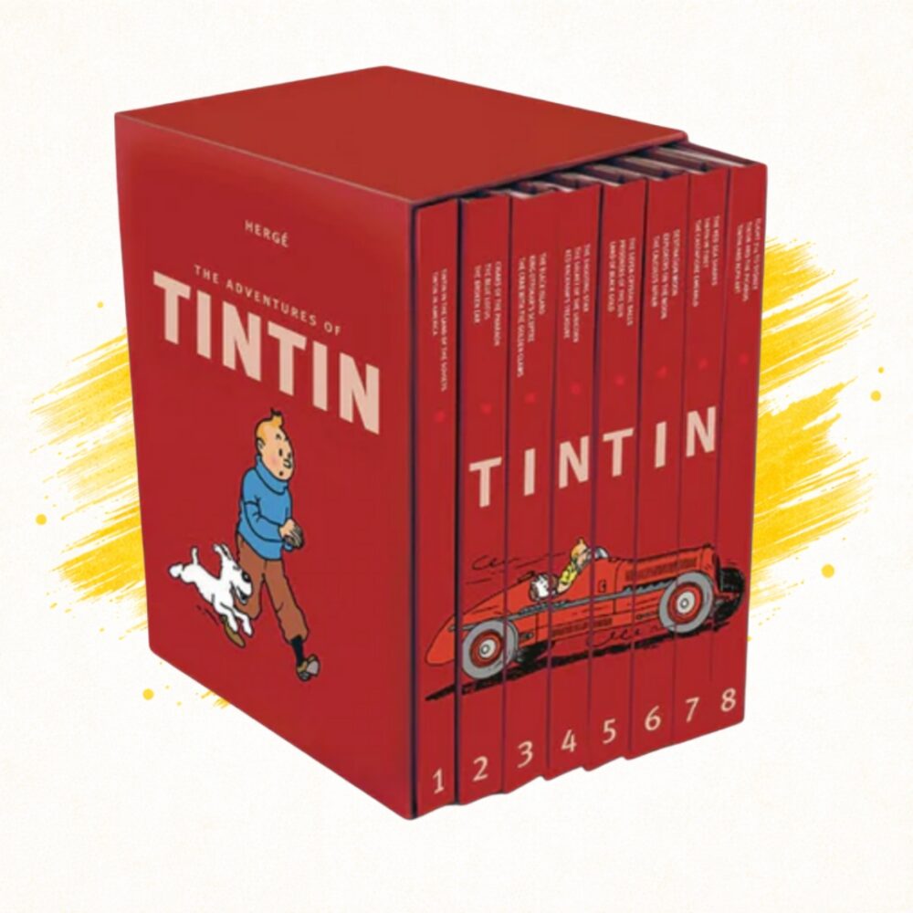 The Adventures of Tintin Hardcover Box Set by Hergé