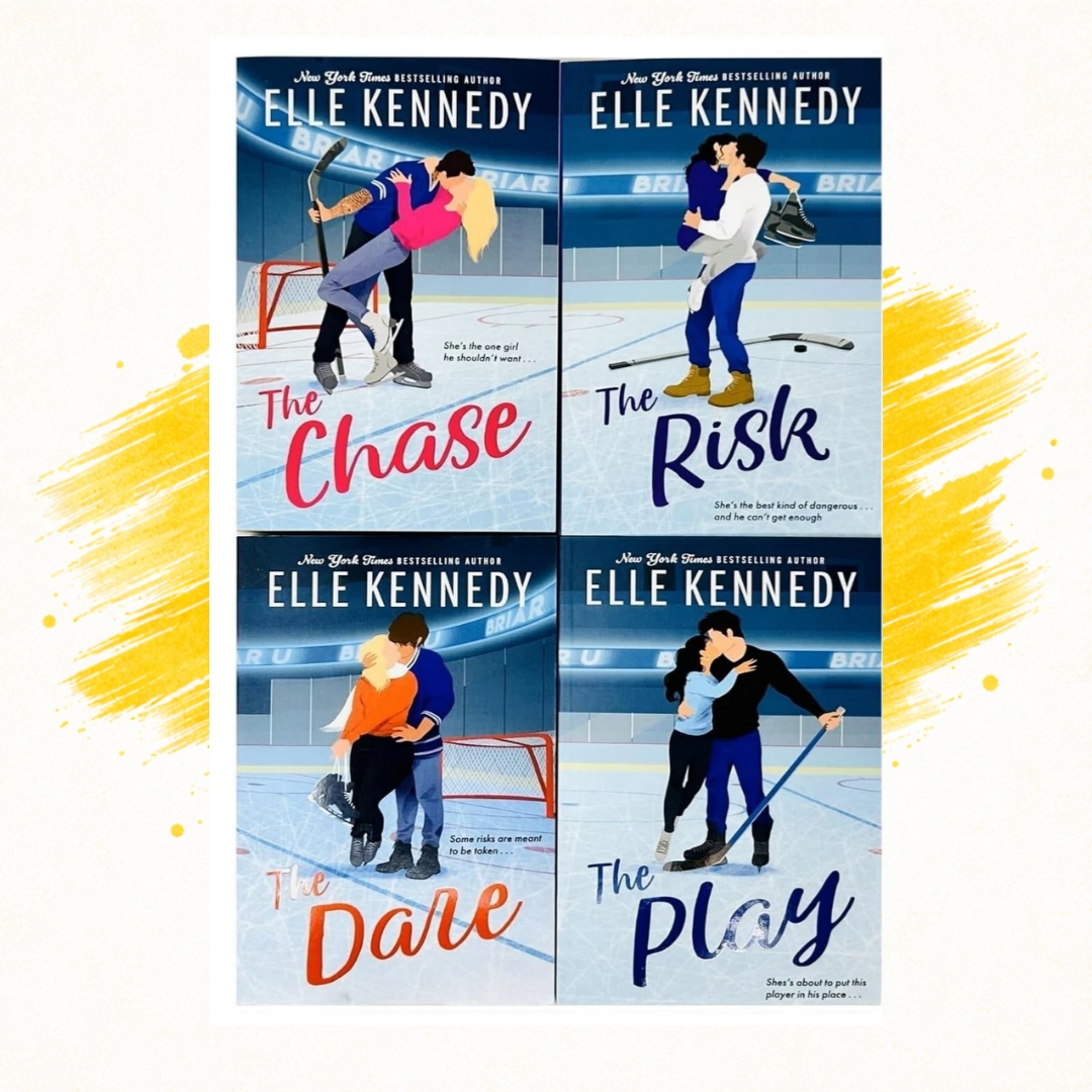 Briar U Series 4 Book Set by Elle Kennedy | The Chase, The Risk, The Play & The Dare Briar U Series 4 Book Set by Elle Kennedy | The Chase, The Risk, The Play & The Dare