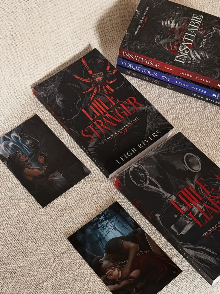 Web of Silence Duet by Leigh Rivers | Little Stranger & Little Liar